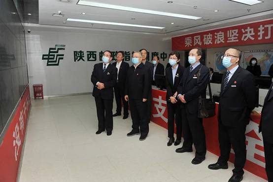 李宏安董事长一行赴中国邮政陕西分公司造访交流